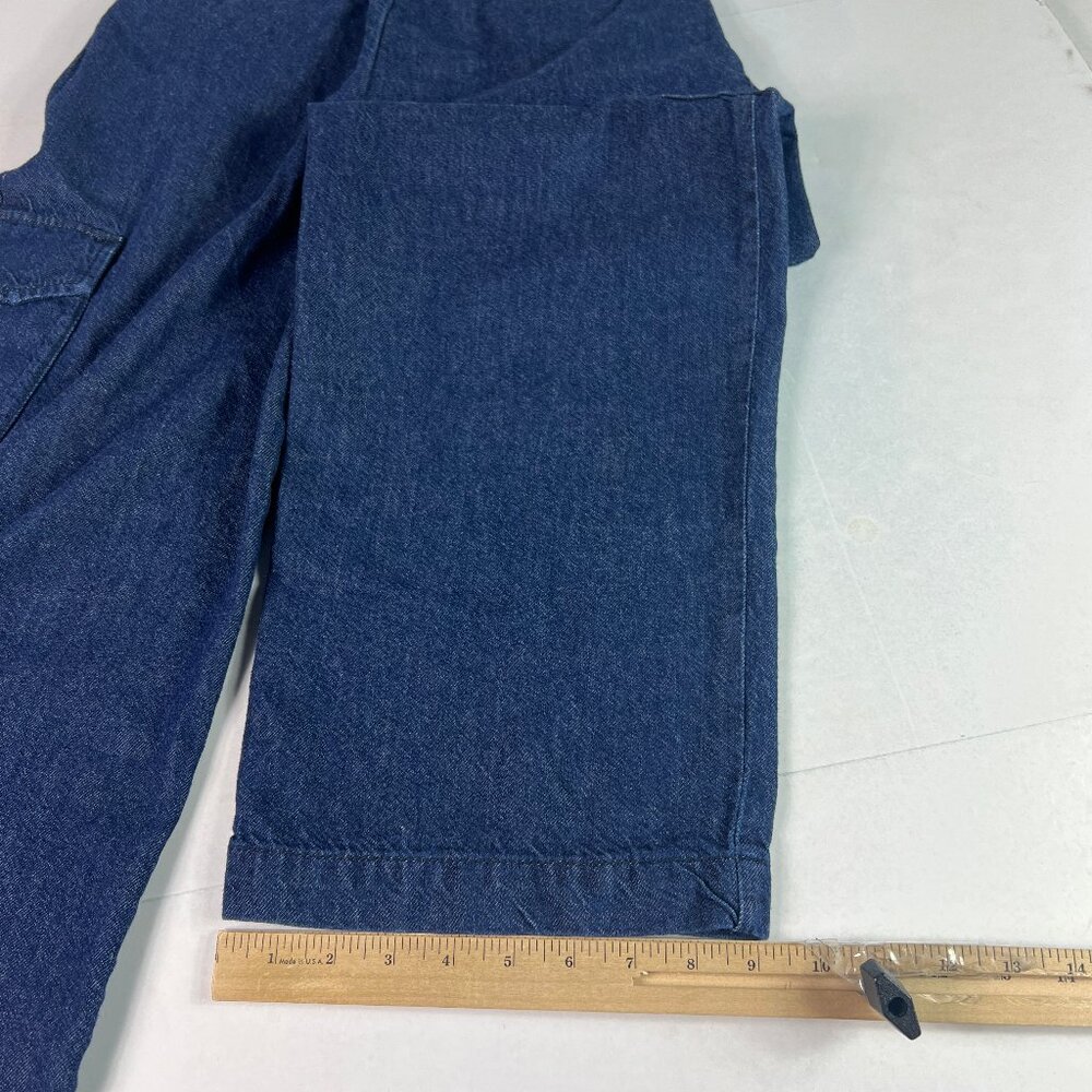 Rag & Bone Jean Women 25x28* Cassidy High Rise Wide Leg Cargo Blue Denim Tag 23 - Picture 11 of 16